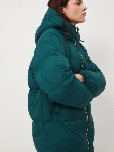 Medicine płaszcz puchowy kolor zielony