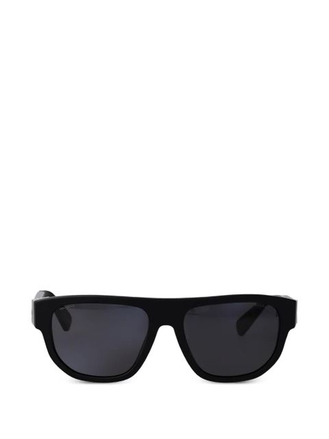 Bvlgari rectangle-frame sunglasses - Black - zdjęcie produktu nr 1