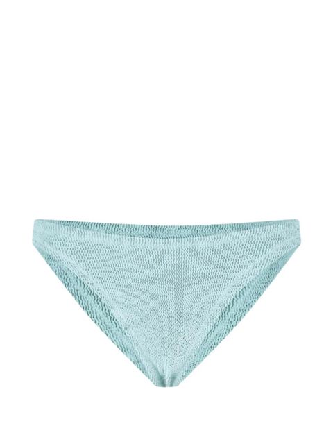MC2 Saint Barth Naomi crinkle bikini bottom - Blue - zdjęcie produktu nr 1