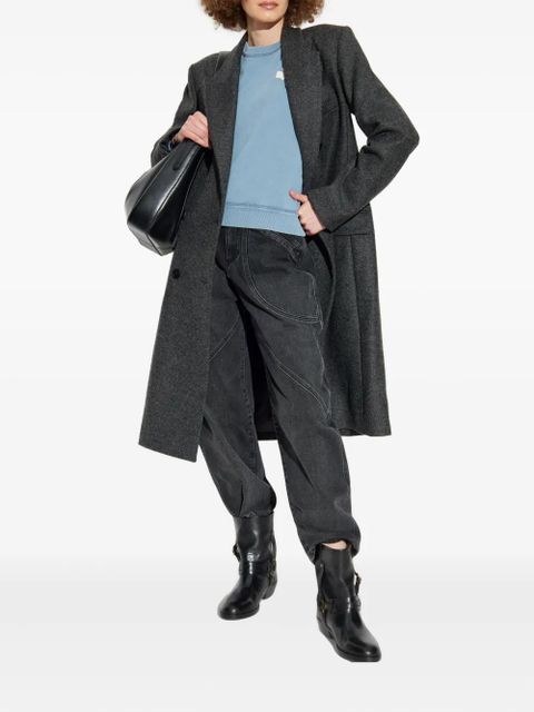 ISABEL MARANT double-breasted wool coat - Grey - zdjęcie produktu nr 2