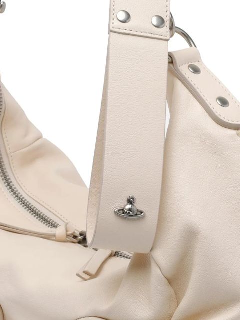 Vivienne Westwood medium Agnes leather shoulder bag - Neutrals - zdjęcie produktu nr 2