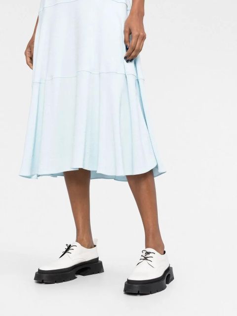 Marni Kleid jacquard midi dress - Blue