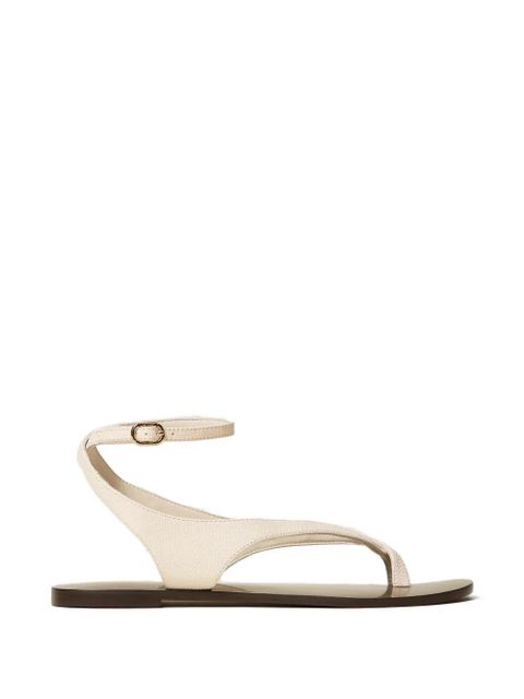 TWINSET ankle-strap leather sandals - Neutrals - zdjęcie produktu nr 1
