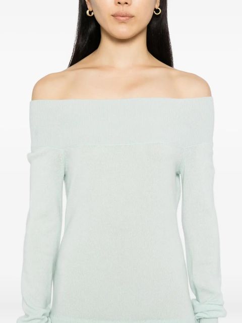 Christopher Esber off-shoulder dress - Green