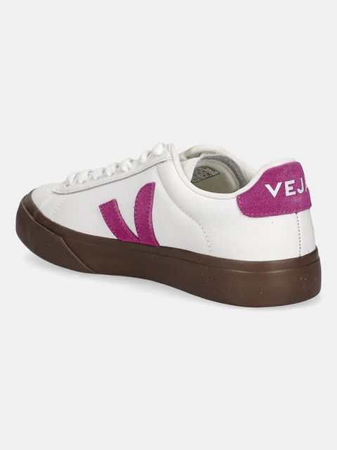 Veja sneakersy skórzane Campo damskie kolor biały CP0521178A