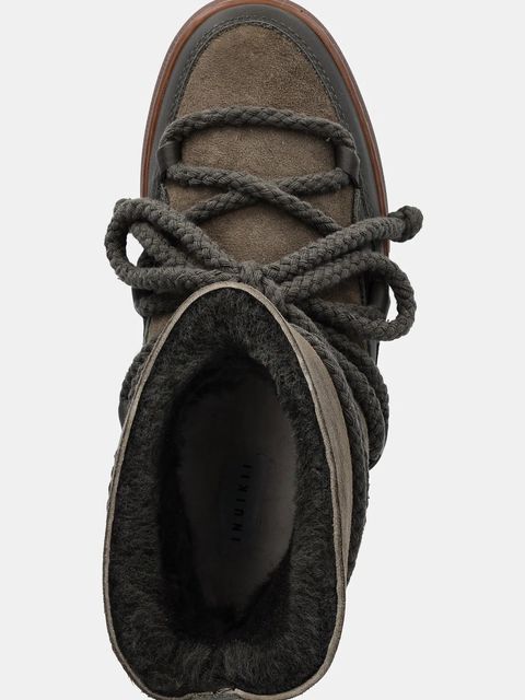 Inuikii śniegowce skórzane CLASSIC kolor zielony 3001.003.0022