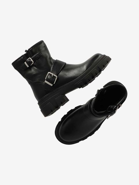 Mexx botki PHILOU MOVE damskie kolor czarny na słupku MITY1702743W