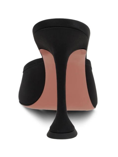 Amina Muaddi 95mm Lila mules - Black