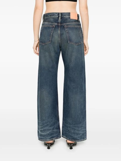 Acne Studios wide-leg jeans - Blue