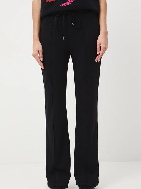 Medicine spodnie dresowe damskie kolor czarny gładkie - zdjęcie produktu nr 1