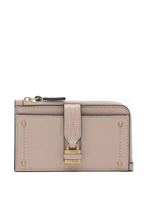Chloé small Paddington padlock card holder - Pink - zdjęcie produktu nr 1