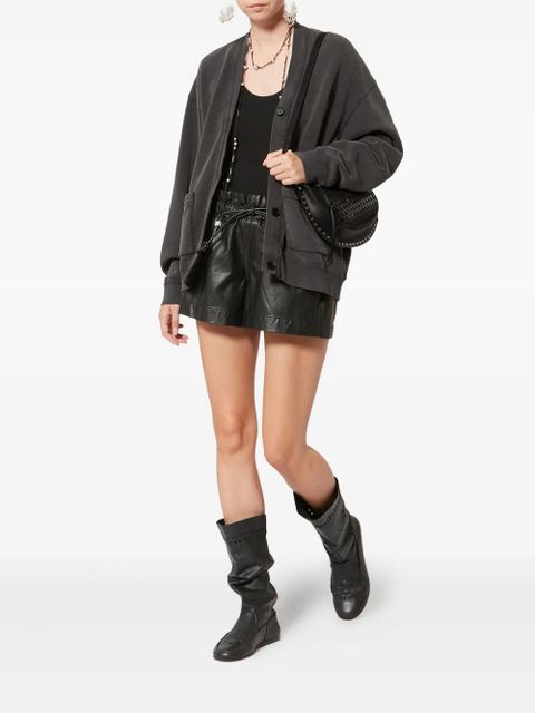 MARANT ÉTOILE Stephy embroidery jacket - Grey