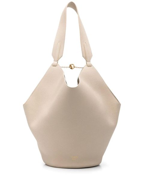 KHAITE small Lotus tote bag - Neutrals