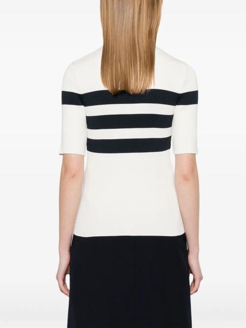 Jean Paul Gaultier fine-ribbed T-shirt - White