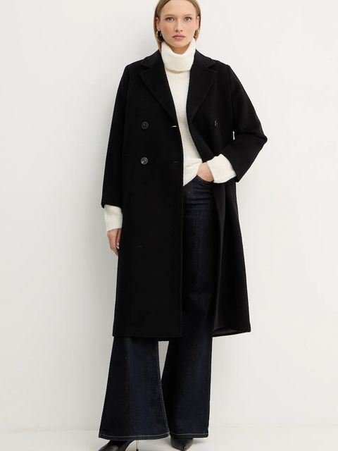 Weekend Max Mara płaszcz z dodatkiem wełny ZUFOLO - zdjęcie produktu nr 2