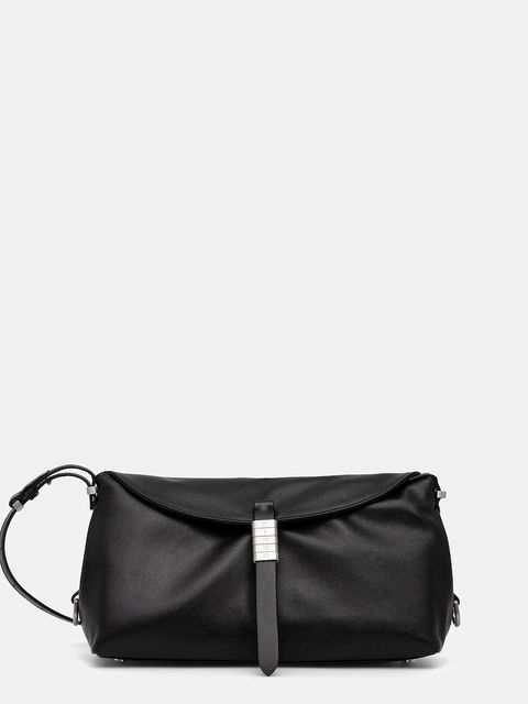 Pinko torebka skórzana Horizontal kolor czarny 105049 A1ZX - zdjęcie produktu nr 1