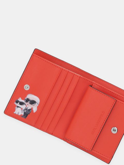 Karl Lagerfeld portfel IKON damski kolor beżowy B1W32004 - zdjęcie produktu nr 2