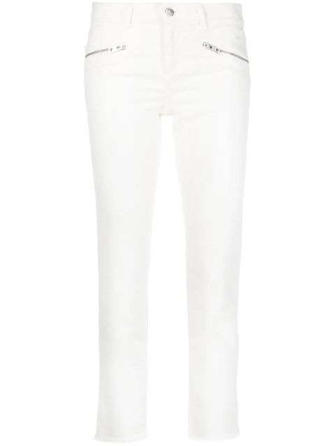 Zadig&Voltaire Ava cropped slim-cut jeans - White - zdjęcie produktu nr 1