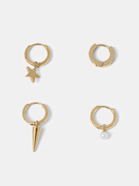 EDBLAD kolczyki pozłacane Peak One 4-pack 130611 - zdjęcie produktu nr 1