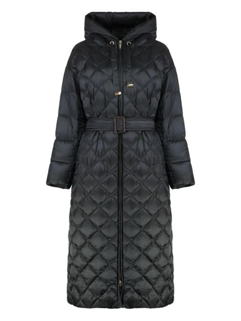 Max Mara Trepar hooded quilted down coat - Black - zdjęcie produktu nr 1