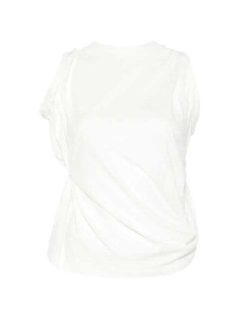 OUR LEGACY Twisted short-sleeves T-shirt - White - zdjęcie produktu nr 1