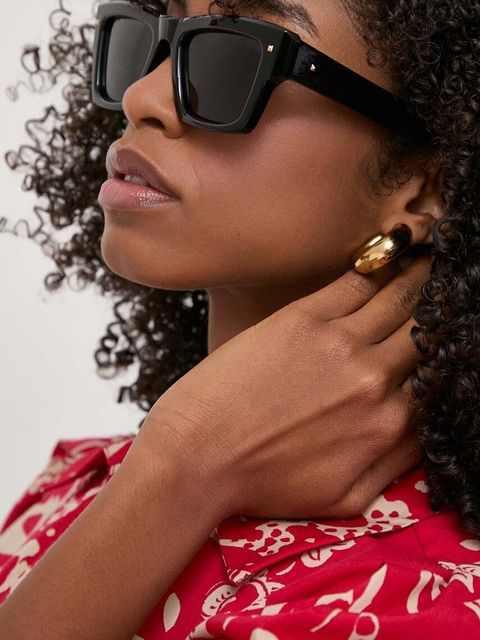 Valentino okulary przeciwsłoneczne XXII kolor czarny VLS-106A