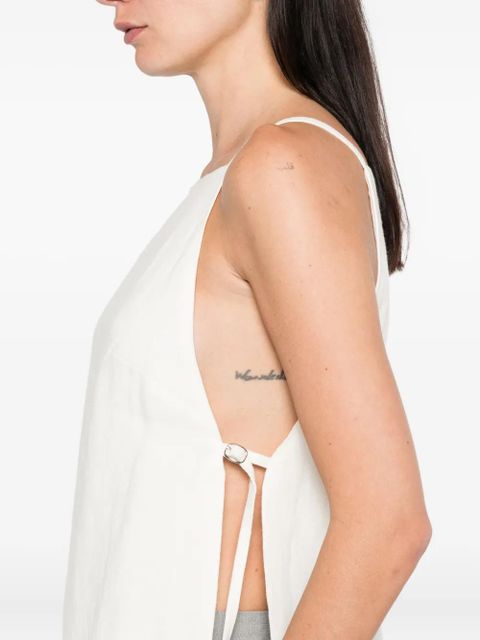St. Agni sleeveless top - White