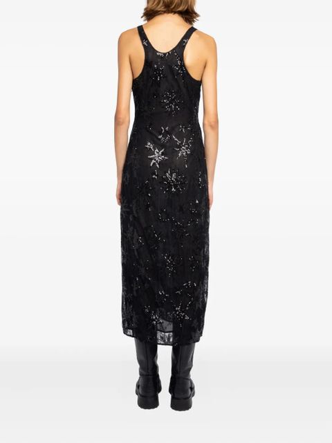 Zadig&Voltaire Rarysa lace sequin dress - Black