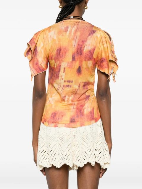 ISABEL MARANT Jazia top - Orange