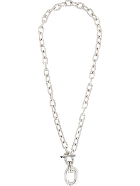Rabanne toggle chain pendant necklace - Silver - zdjęcie produktu nr 1