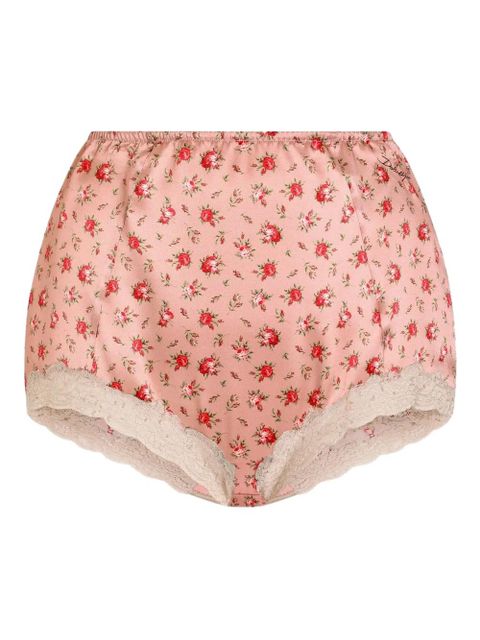 Dolce & Gabbana floral lace briefs - Pink - zdjęcie produktu nr 1