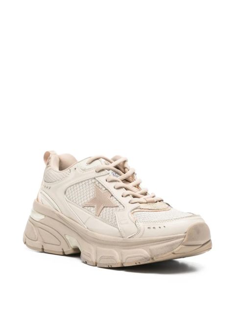 Golden Goose Lightstar metallic sneakers - Neutrals