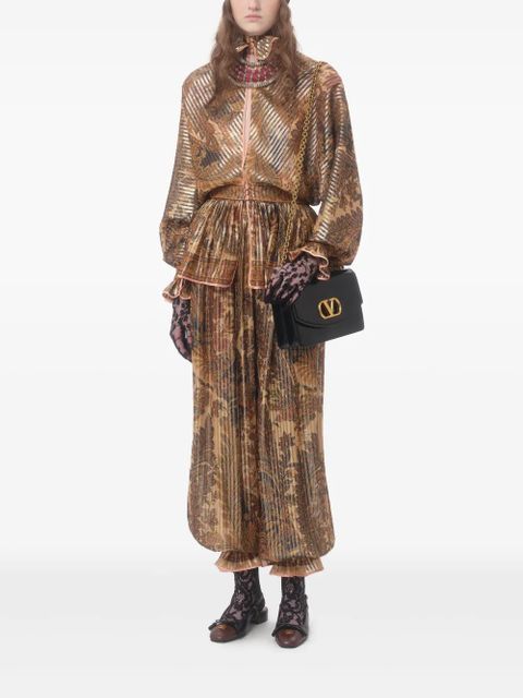 Valentino Garavani Voyage Imaginaire-print balloon trousers - Neutrals