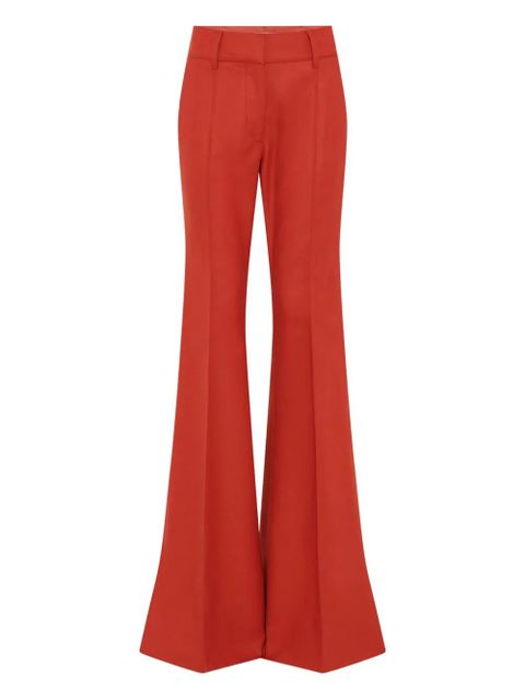 Gabriela Hearst Rhein flared-leg trousers - Orange - zdjęcie produktu nr 1