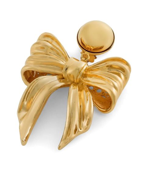 Dolce & Gabbana bow earrings - Gold - zdjęcie produktu nr 2