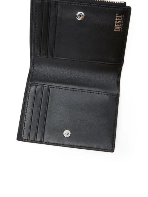 Diesel 1DR leather wallet - Black