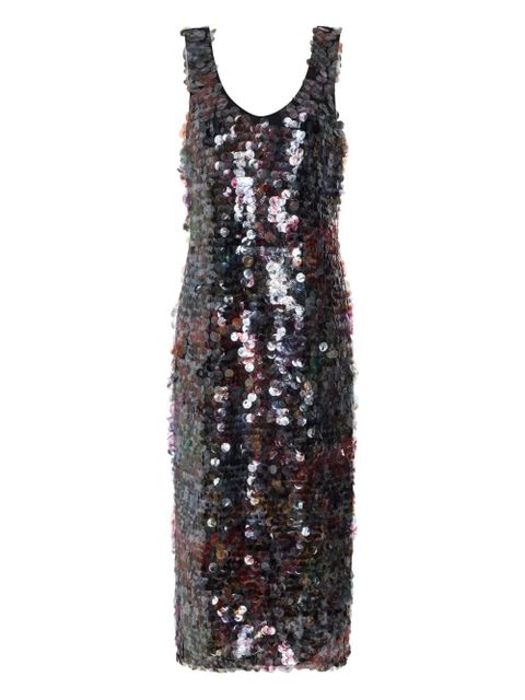 Marie Oliver Olympia sequin midi dress - Black - zdjęcie produktu nr 1