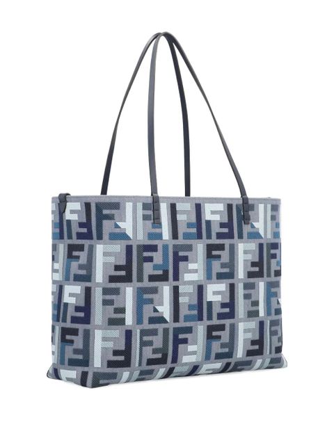 FENDI large Roll tote bag - Blue - zdjęcie produktu nr 2