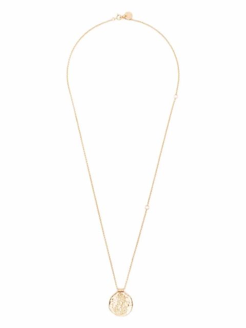 Maje Zodiac medal necklace - Gold