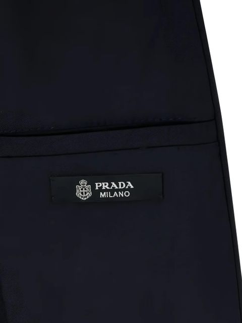 Prada elasticated skirt - Blue