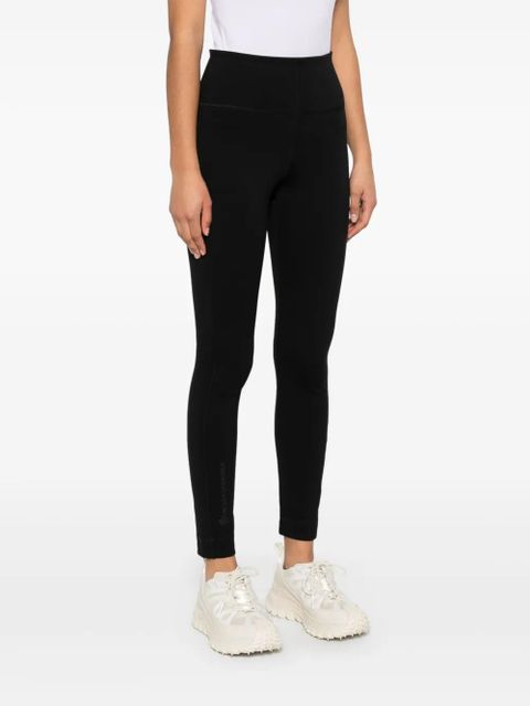 Moncler Grenoble technical-jersey leggings - Black - zdjęcie produktu nr 2