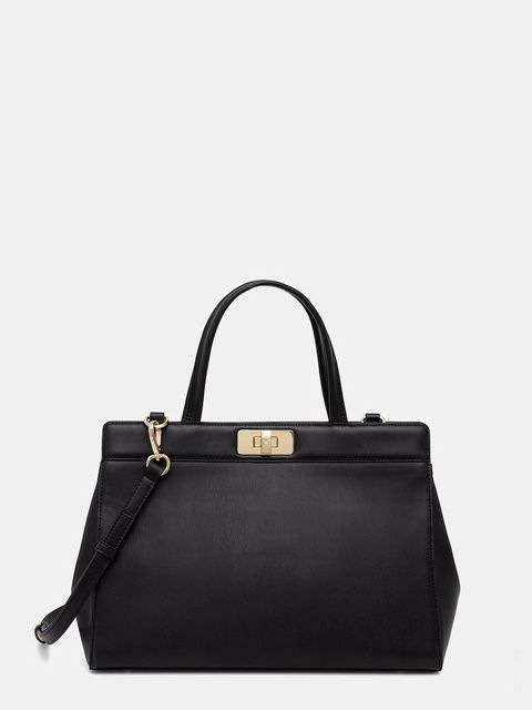 Tommy Hilfiger torebka shopper damska z imitacji skóry - zdjęcie produktu nr 1