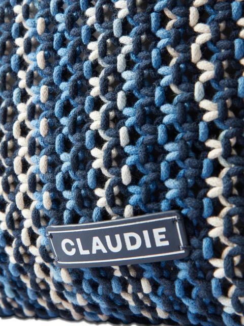 Claudie Pierlot woven handle bag - Blue