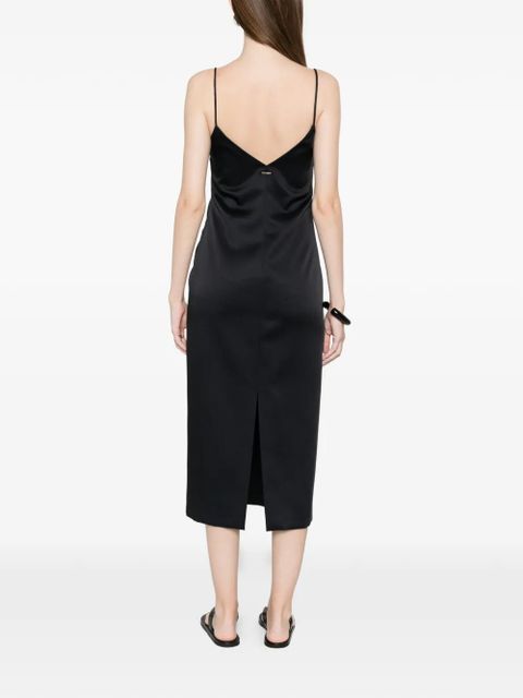 TWINSET V-neck strap dress - Black