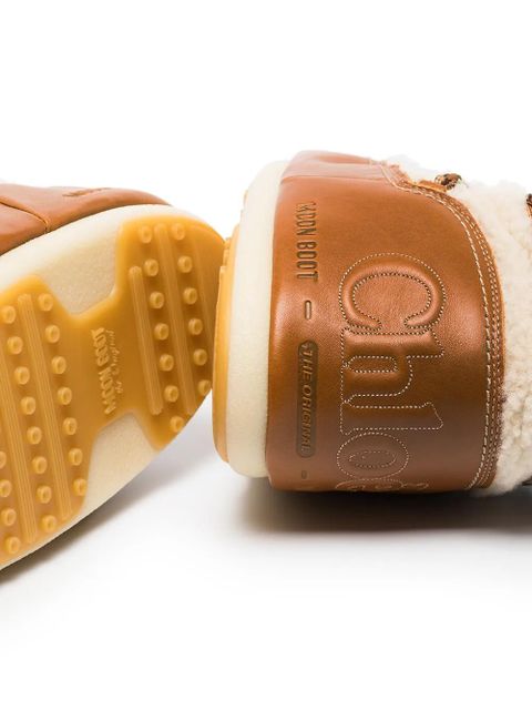 Chloé x Moon Boot snow boots - Brown
