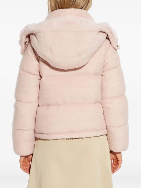 Moncler Virieu Bouclé padded jacket - Pink - zdjęcie produktu nr 2