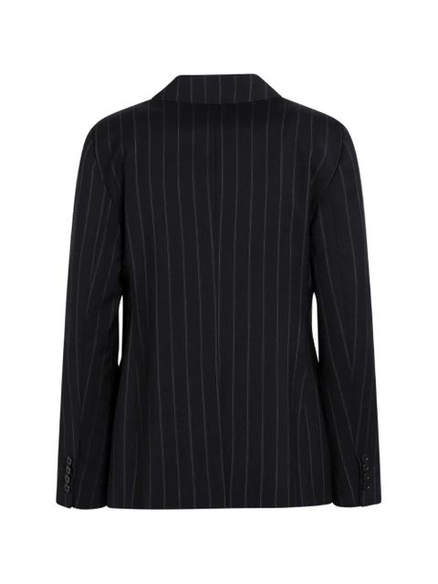 Max Mara striped double-breasted blazer - Blue - zdjęcie produktu nr 2