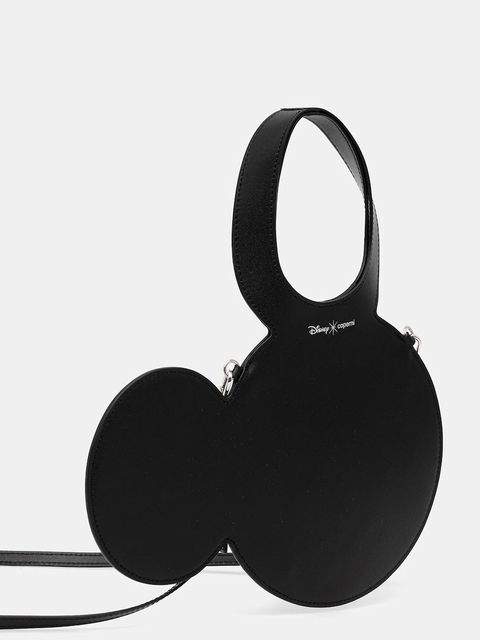 Coperni x Disney torebka skórzana Mickey Tote kolor czarny DBA102F6031