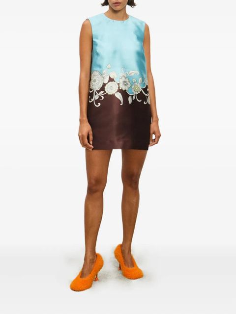 ALEMAIS Gia mini dress - Blue