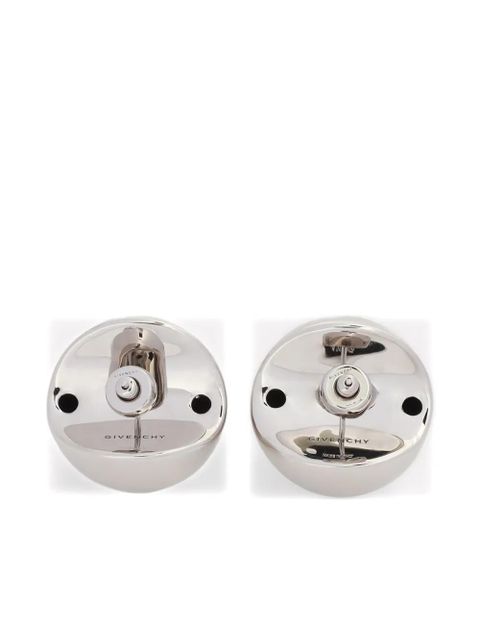 Givenchy curved earrings - Silver